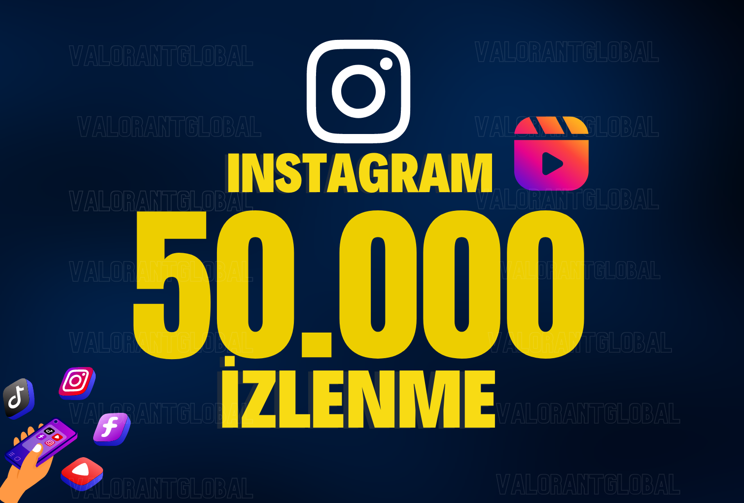 50000 İzlenme İnstagram | Keşfet Etkili