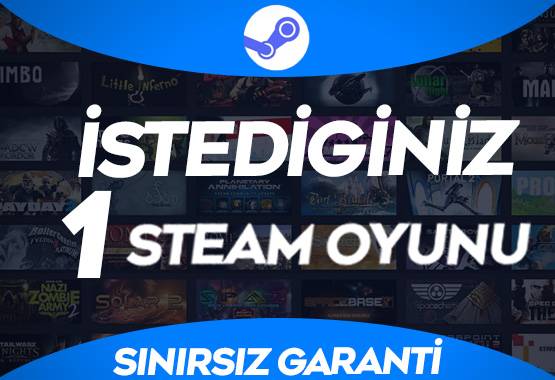 Steam İstediğiniz Oyun + Sınırsız Garanti